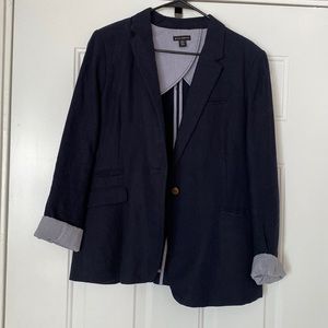 Navy blue blazer